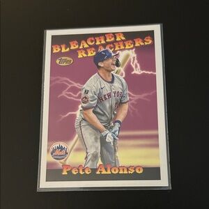 2025 Topps Update Series - Bleacher Reachers Pete Alonso #BR-10